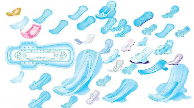 客戶買了紫光手電驗熒光劑，先拿面膜大姨媽巾開刀 